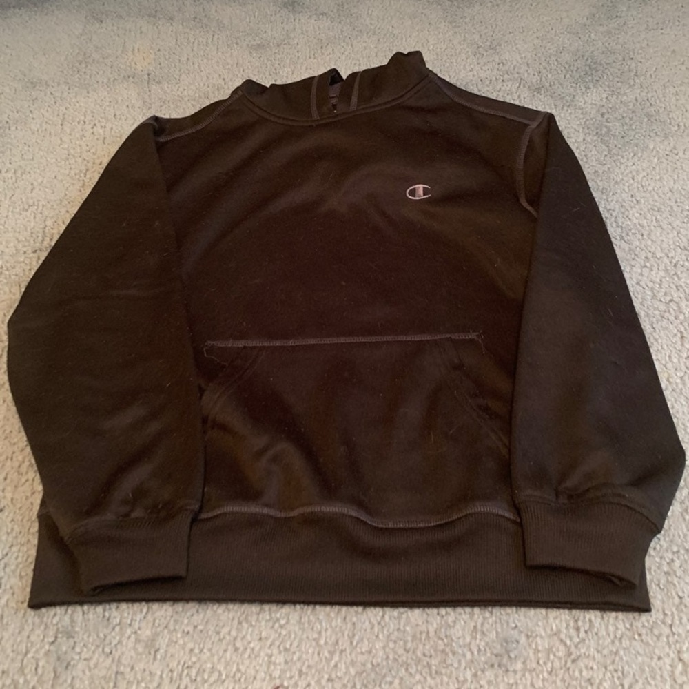 Kids black champion sweatshirt